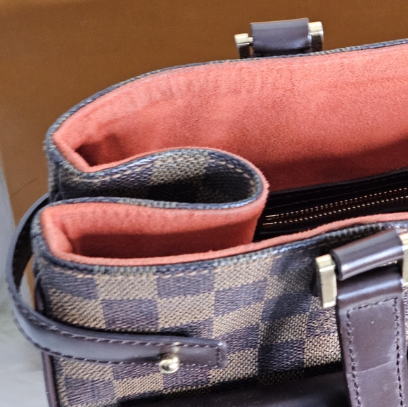 #00090-0042 LOUIS VUITTON DAMIER EBENE UZES TOTE BAG - Picture 10 of 11